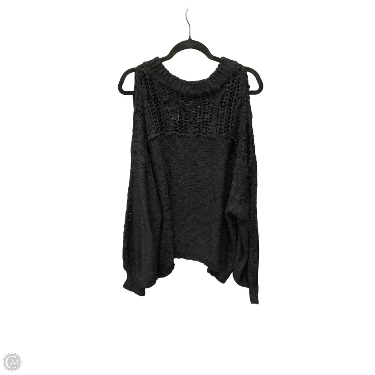 Sweater By Blue B In Black, Size: M