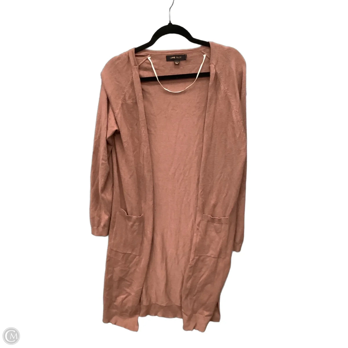 Cardigan By Love Tree In Brown, Size: M