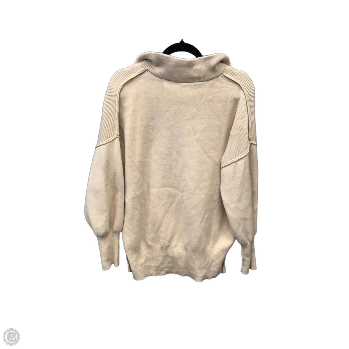 Sweatshirt Collar By Prettygarden In Tan, Size: L