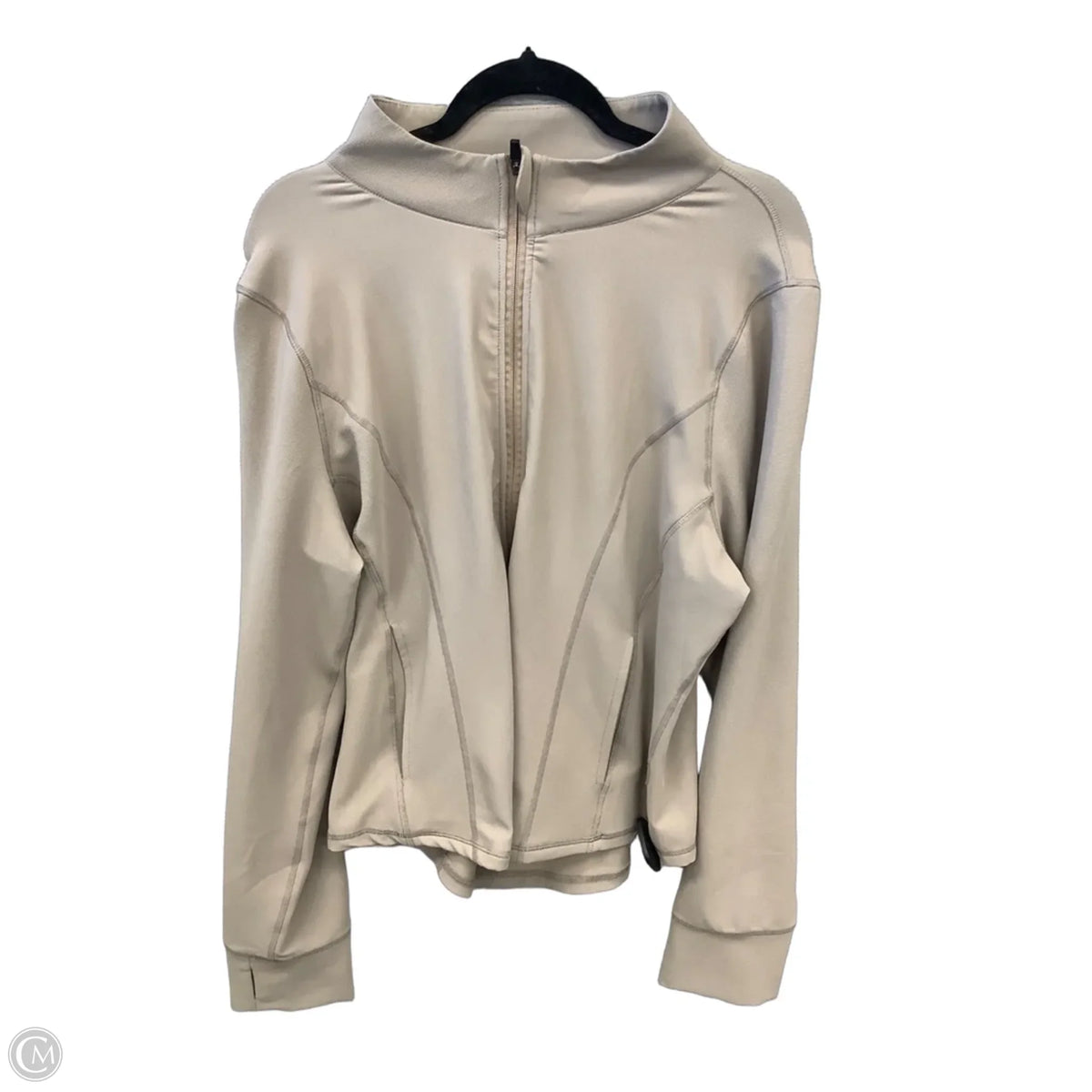 Athletic Jacket By White Birch In Tan, Size: 3x