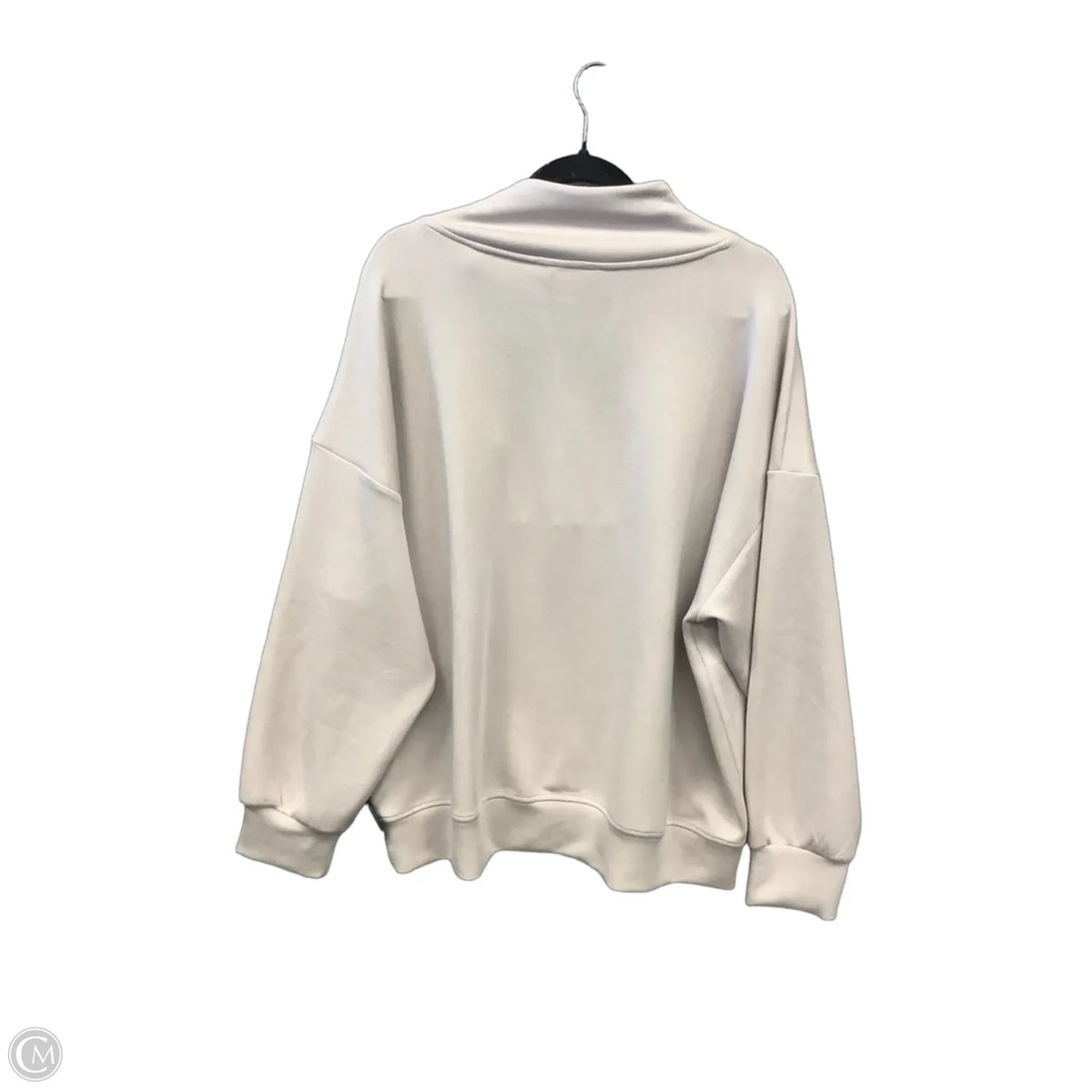 Sweatshirt Collar By Rae Mode In Tan, Size: 3x