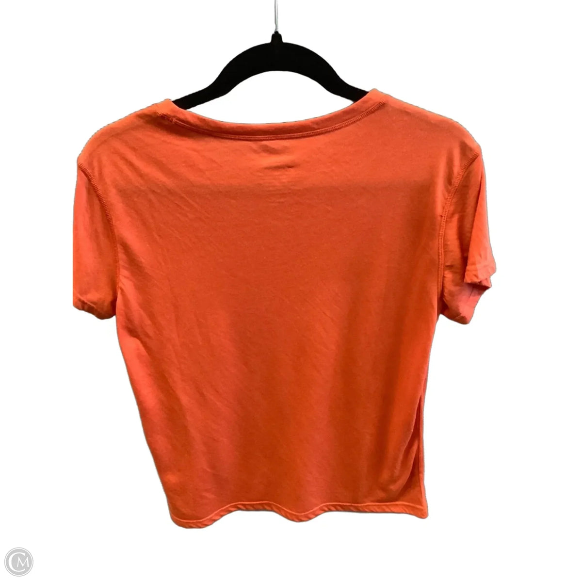 Top Short Sleeve Basic By Cmc In Orange, Size: M