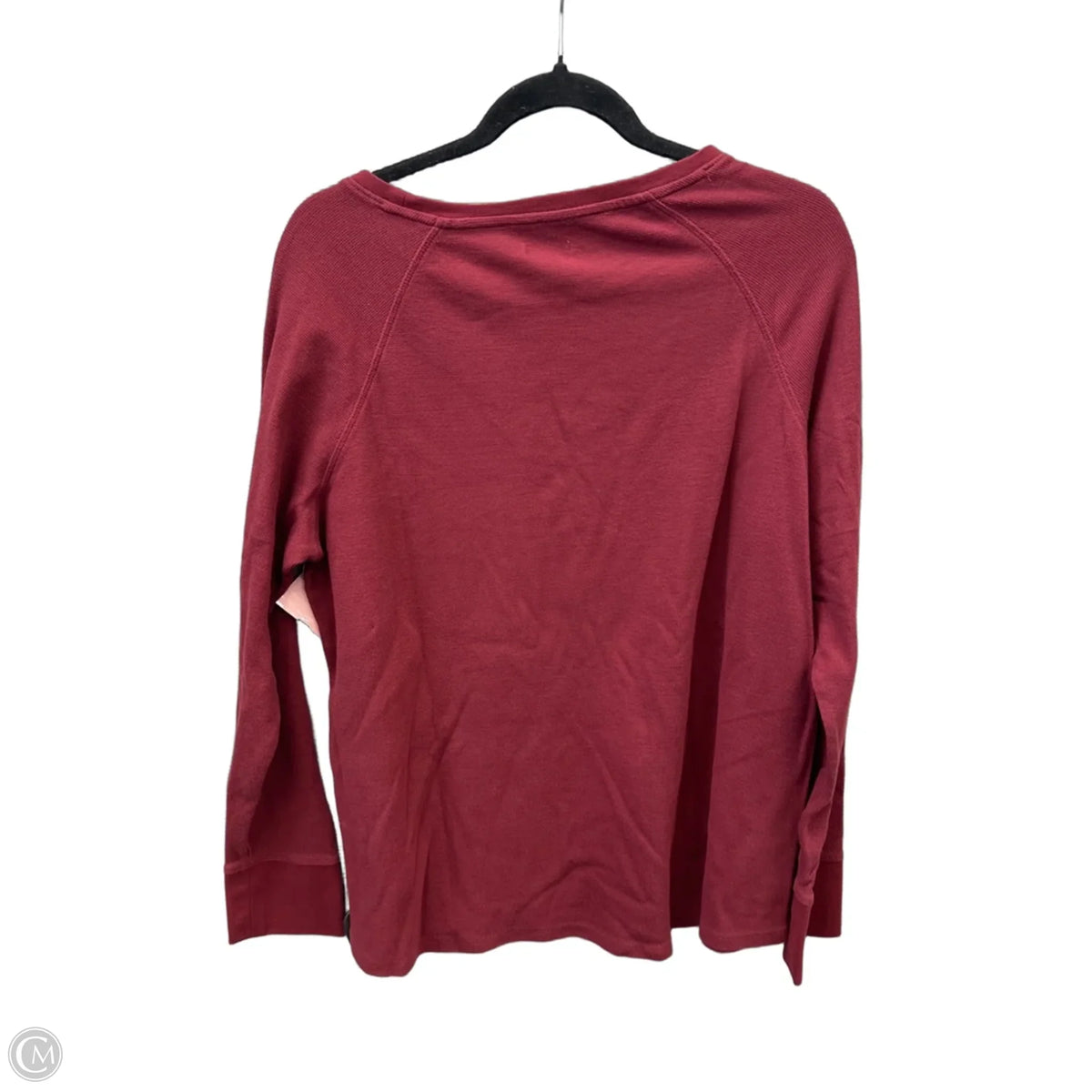 Top Long Sleeve Basic By L.l. Bean In Red, Size: Xl
