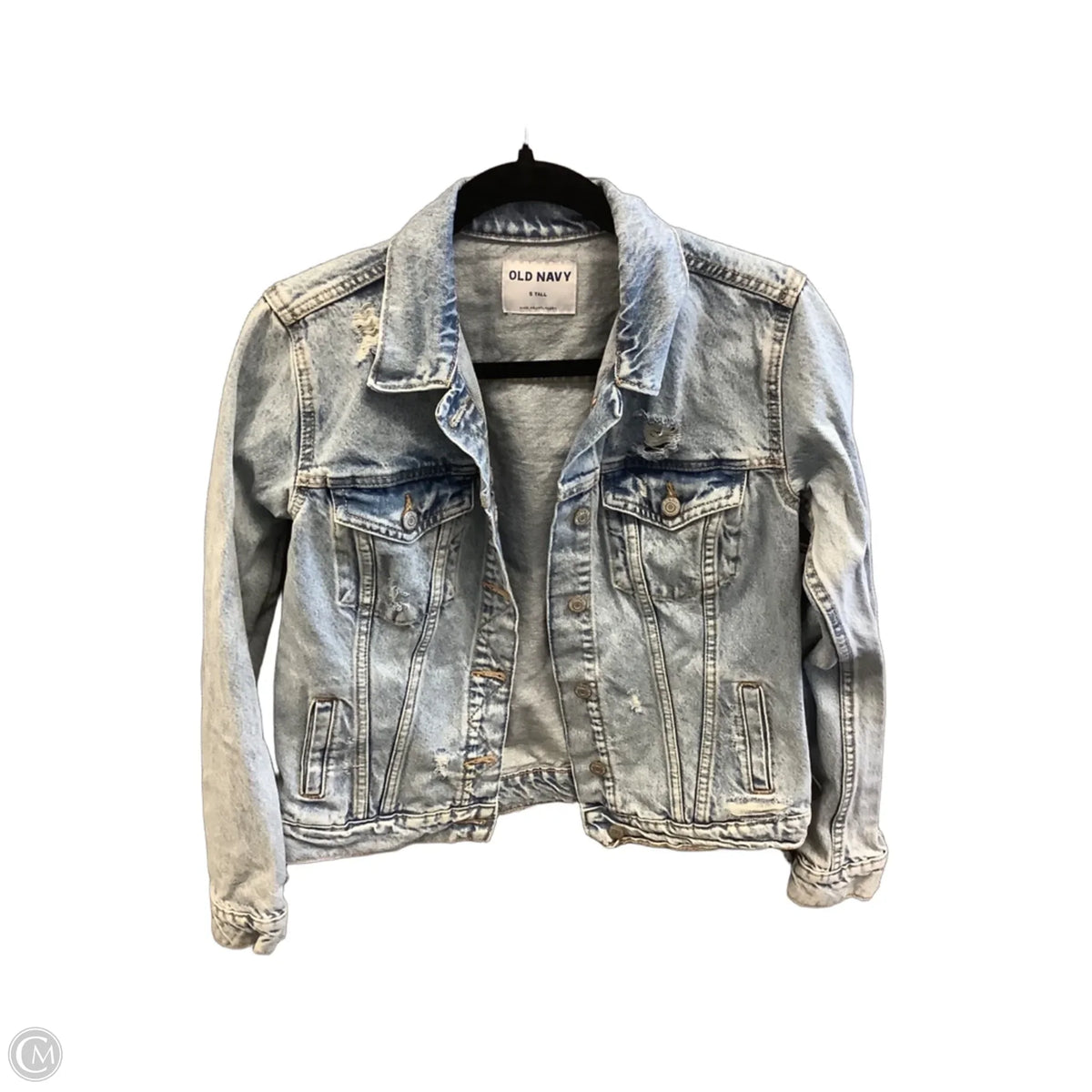 Jacket Denim By Old Navy In Blue Denim, Size: S