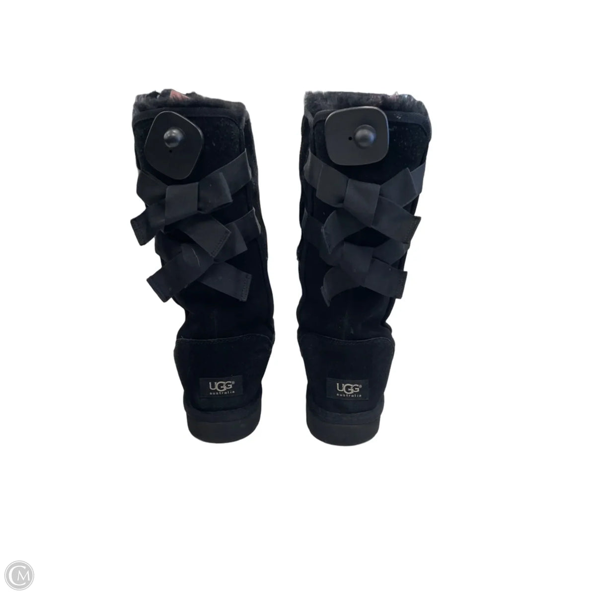 Boots Designer By Ugg In Black, Size: 9