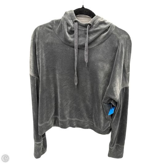 Sweatshirt Hoodie By Offline By Aerie In Grey, Size: L