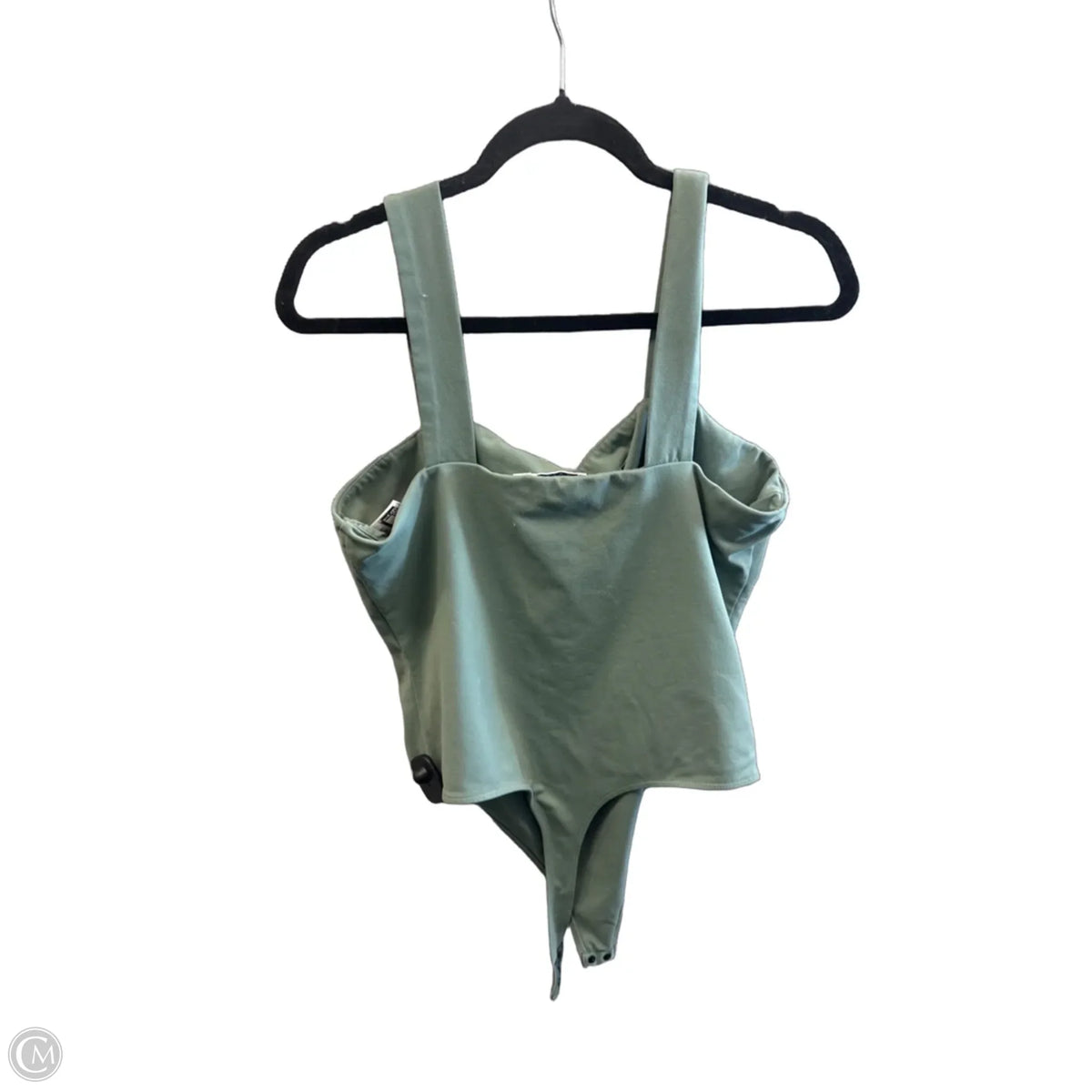Bodysuit By Clothes Mentor In Green, Size: L