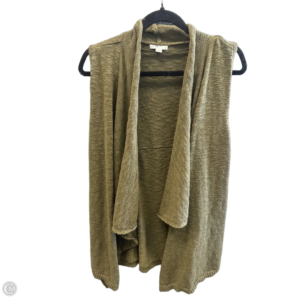 Sweater By Clothes Mentor In Green, Size: L