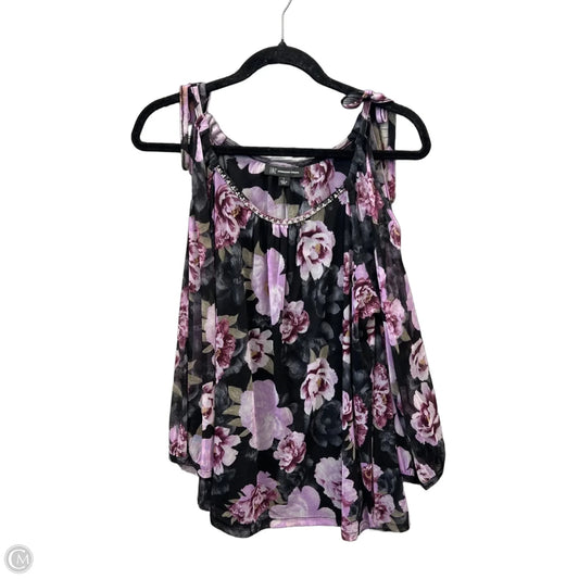 Blouse 3/4 Sleeve By Inc In Floral Print, Size: L