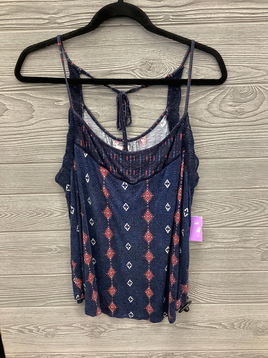 Tank Top By Maurices In Navy, Size: L