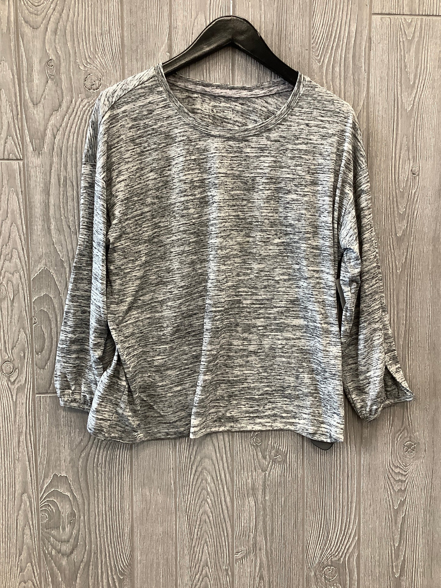 Black Top Long Sleeve Eddie Bauer, Size L