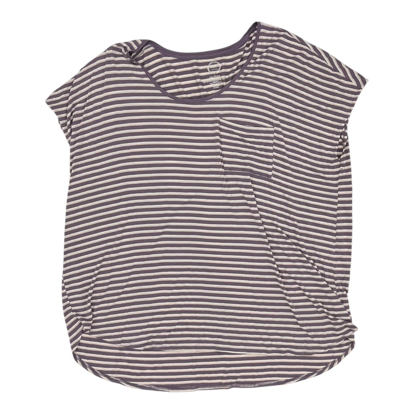 Top Ss By Maurices In Purple, Size:3X