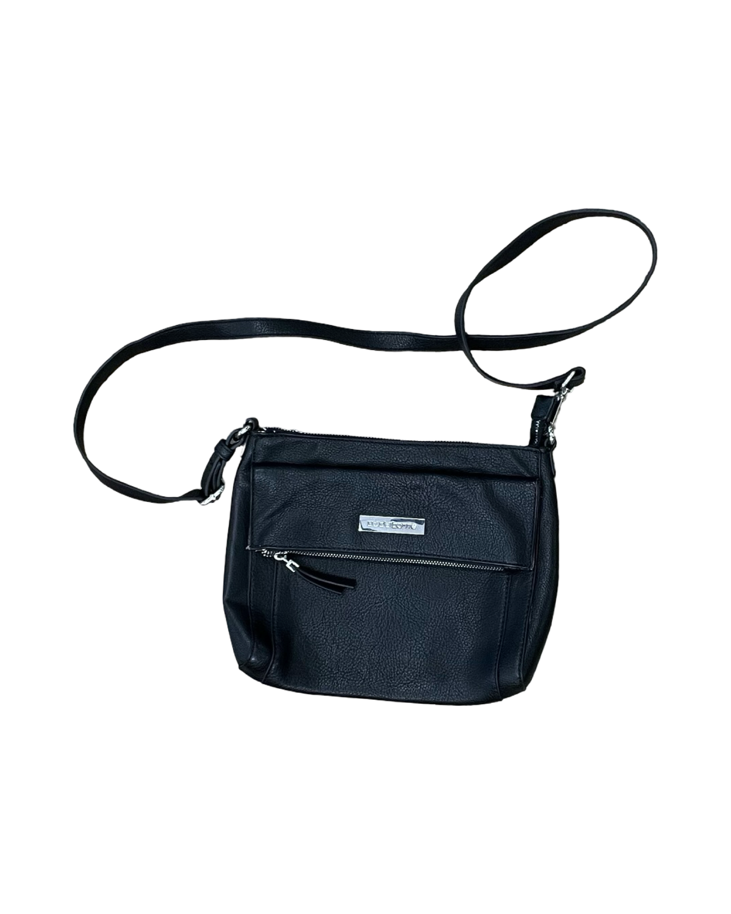 Crossbody By Liz Claiborne In Black, Size:Medium