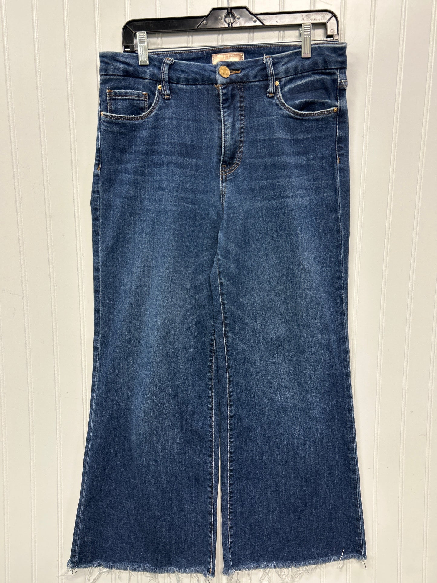 Jeans Wide Leg By Kut In Blue Denim, Size:6