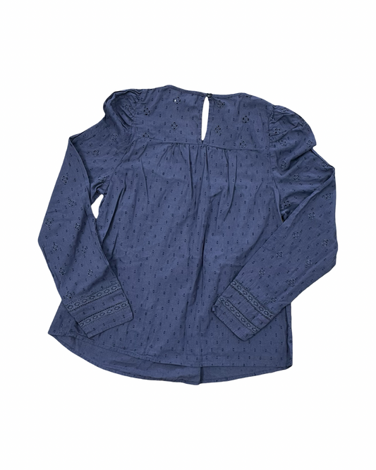 Top Ls By Universal Thread In Blue, Size:S