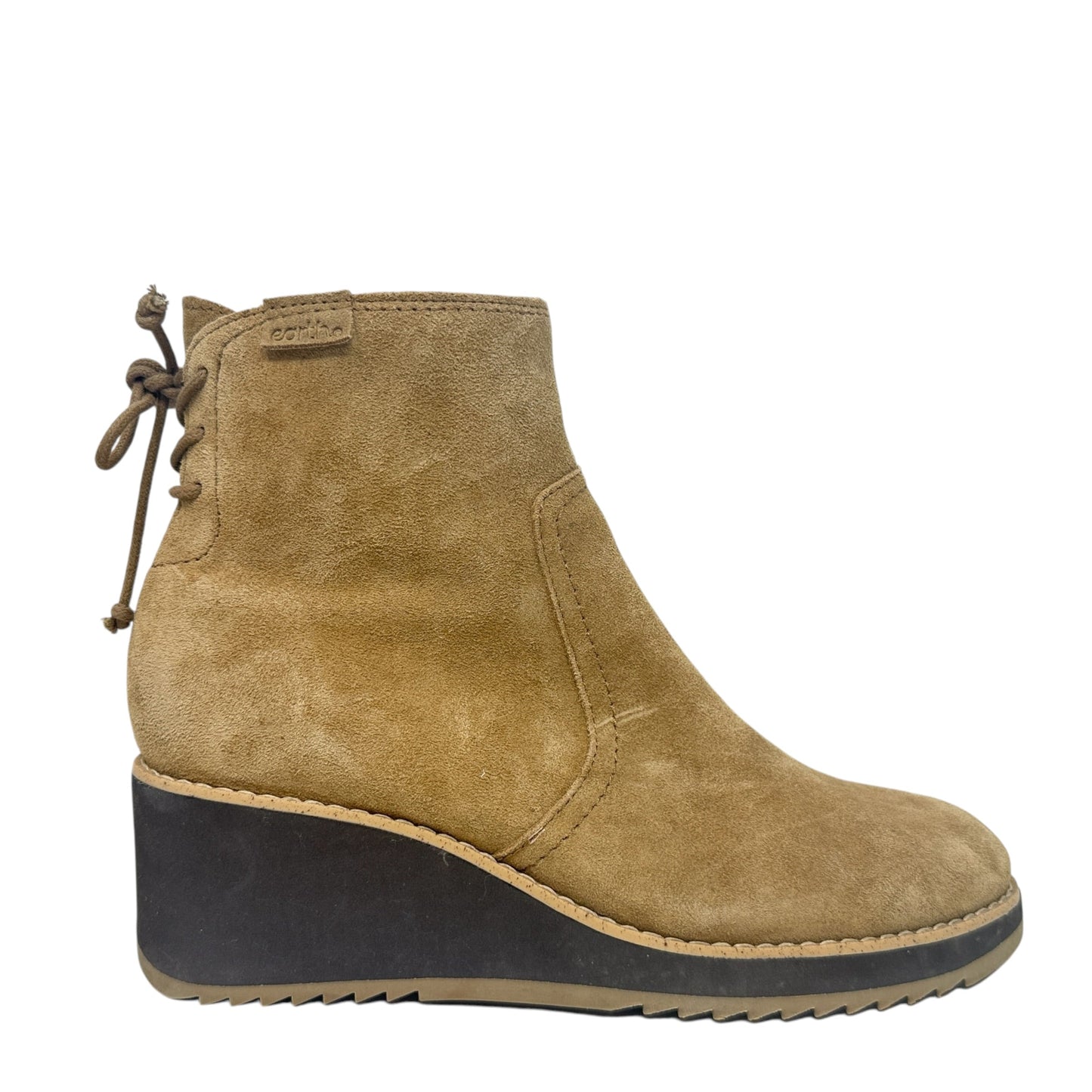 Calia Wedge Boots By Earth In Tan, Size: 9.5