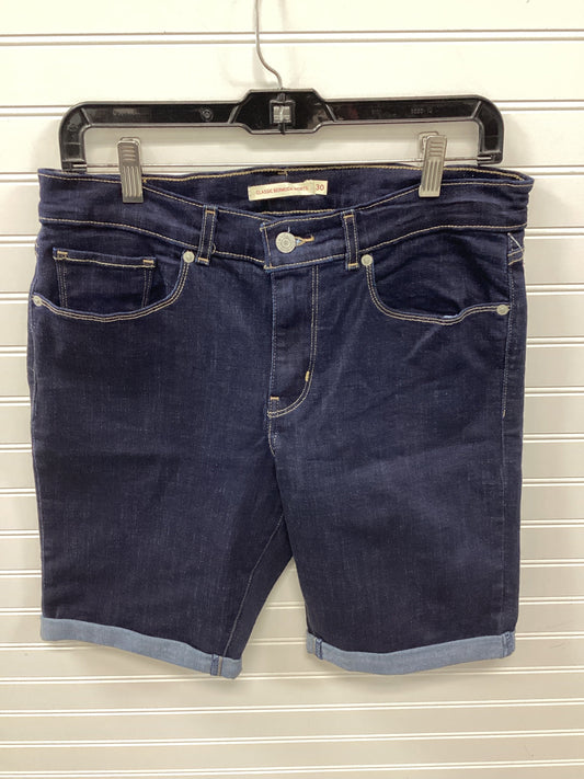 Shorts By Levis In Blue Denim, Size:8