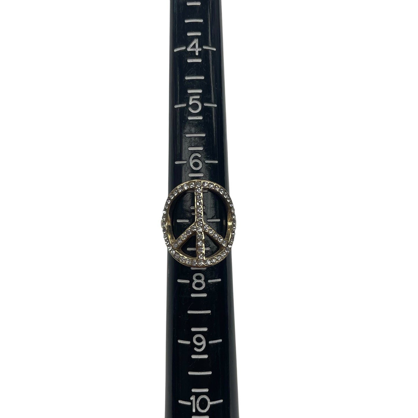 Ring Band By Clothes Mentor In Gold