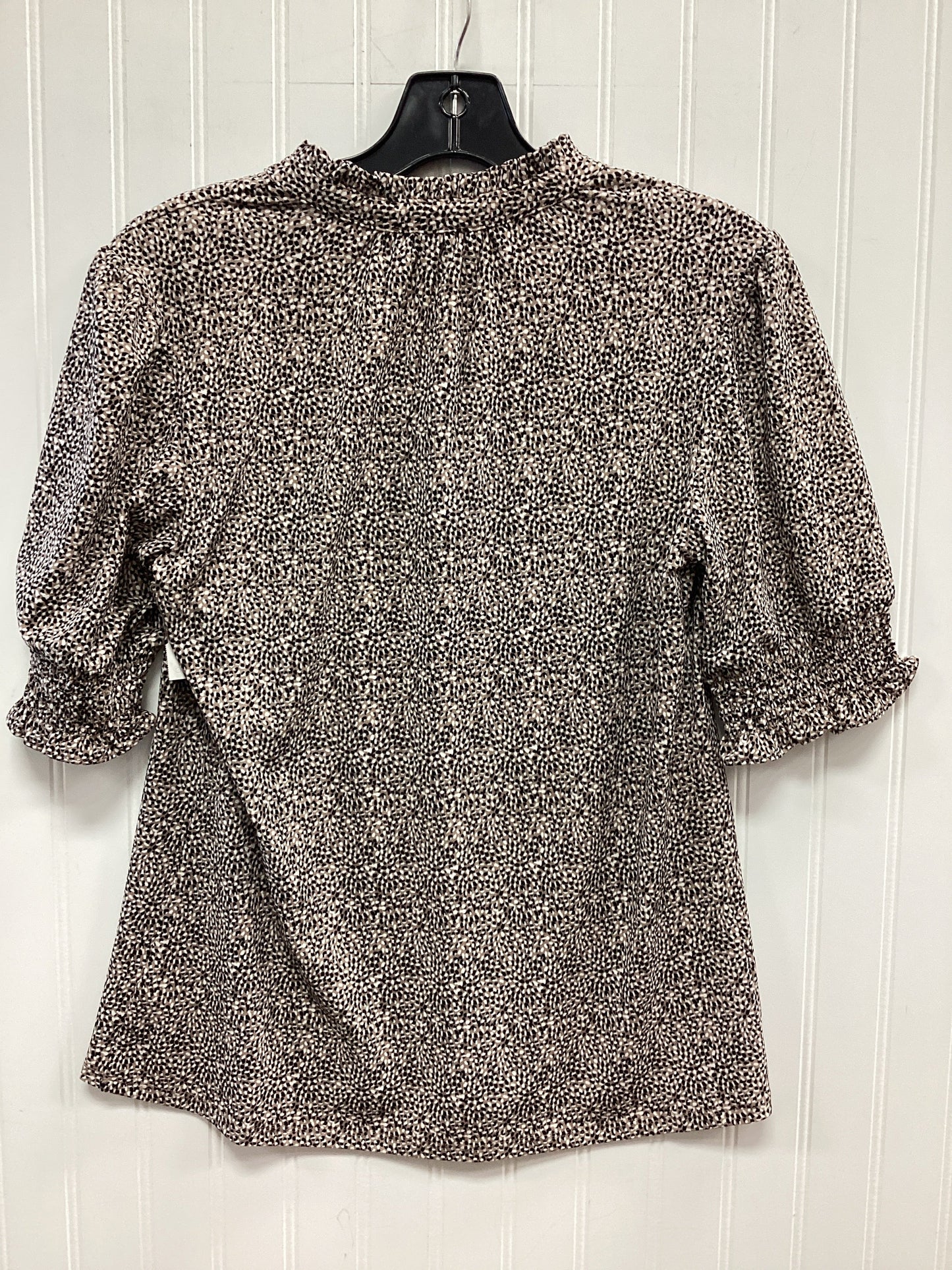 Top Ss By Adrianna Papell In Black & Brown, Size:S