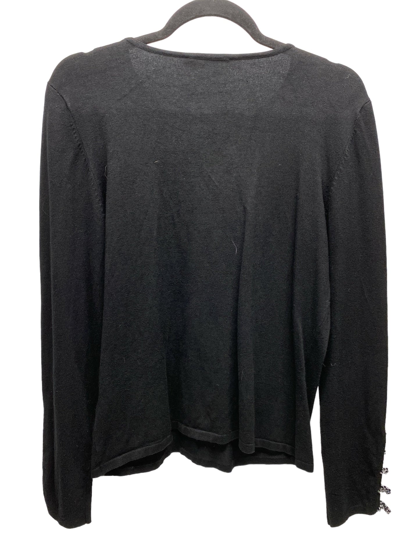 Top Long Sleeve By Belldini In Black, Size: L