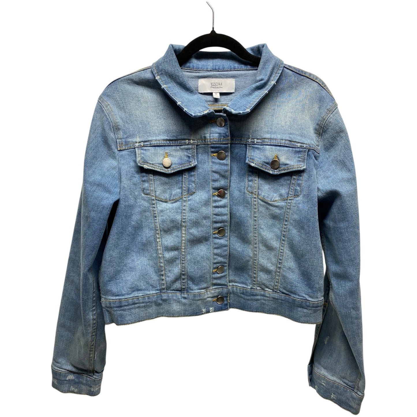 Jacket Denim By Elizabeth And James In Blue Denim, Size: Xl