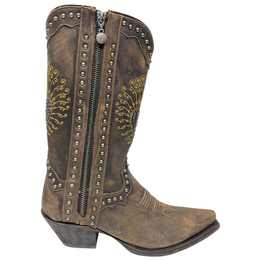 Boots Western By Dan Post In Brown, Size: 6.5