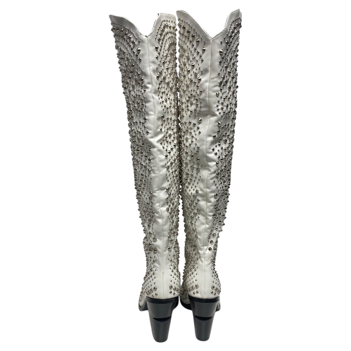 Boots Western By Azalea Wang In White, Size: 10