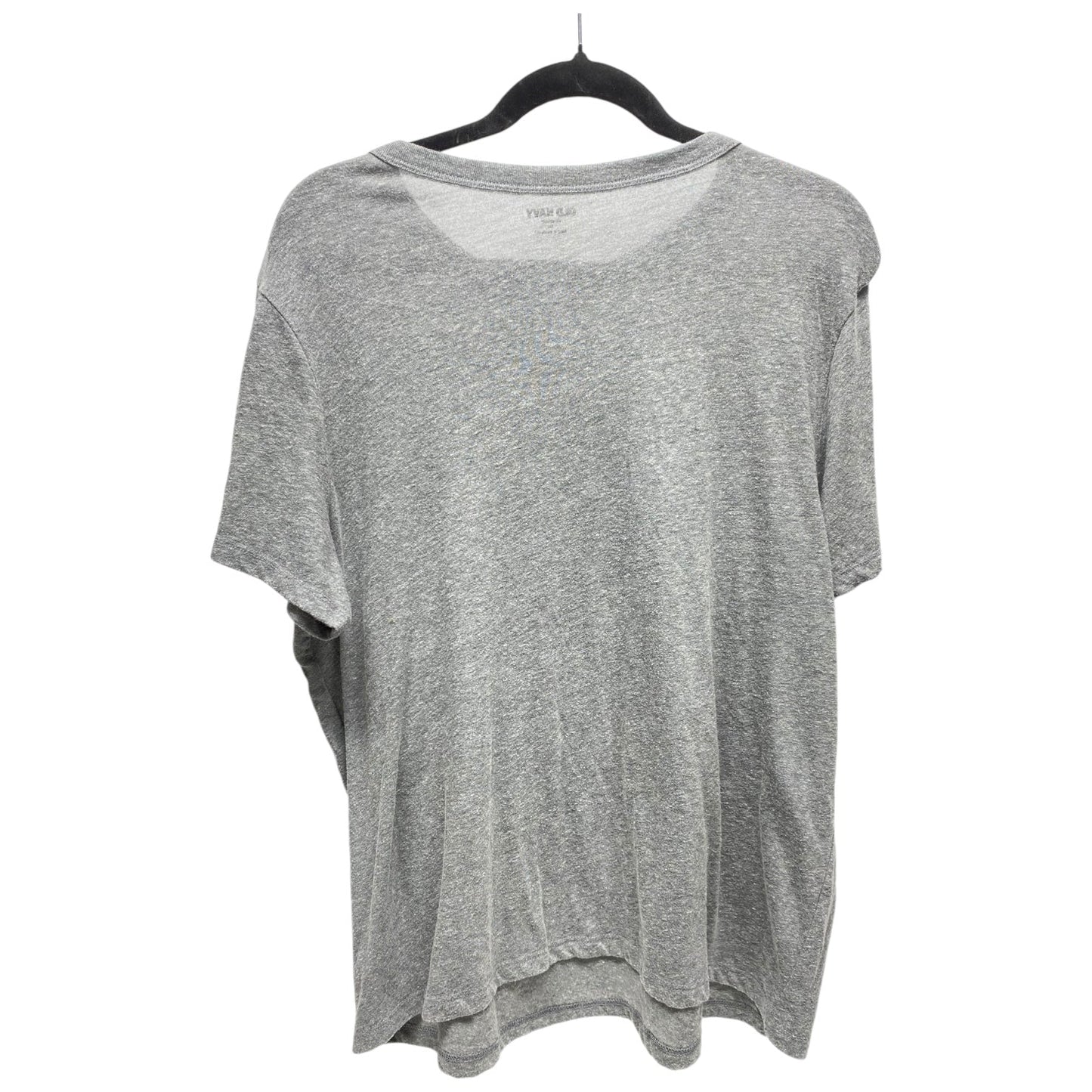 Top Short Sleeve Basic By Old Navy In Grey, Size: Xl