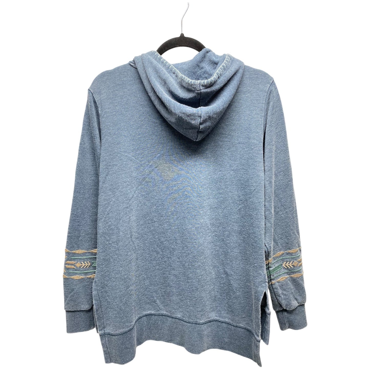 Sweatshirt Hoodie By Ariat In Blue, Size: S