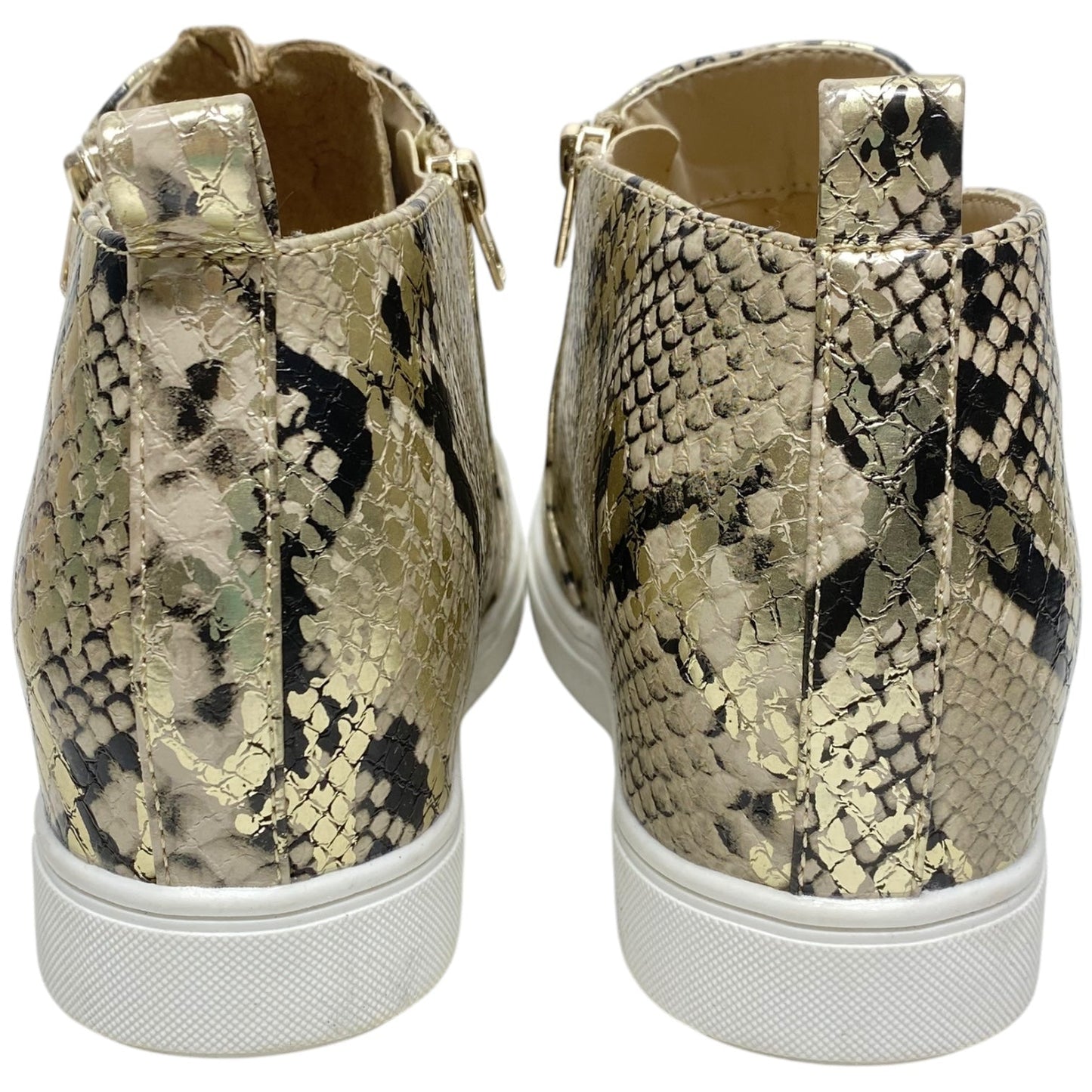 Shoes Sneakers Platform By Time And Tru In Snakeskin Print, Size: 10