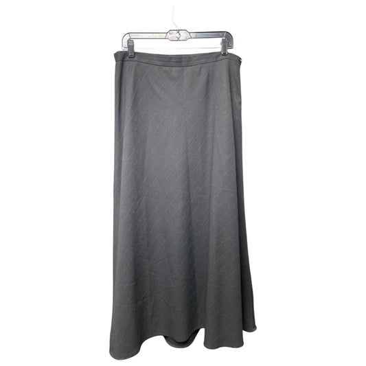 Skirt Maxi By Lauren By Ralph Lauren In Black, Size: Xl