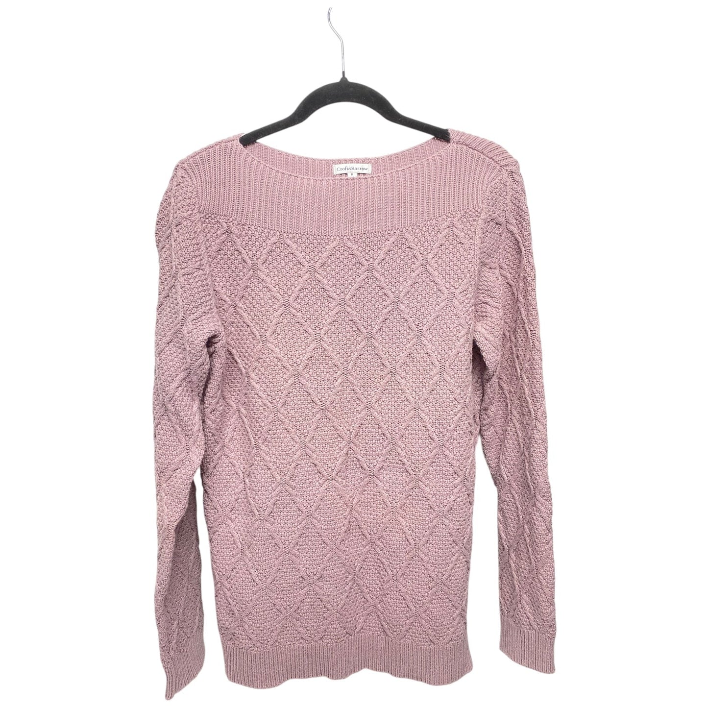 Sweater By Croft And Barrow In Mauve, Size: M