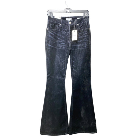 Jeans Flared By Forever 21 In Black, Size: 0