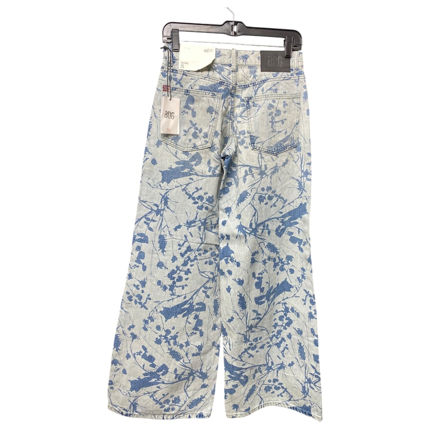 Jeans Wide Leg By Bdg In Floral Print, Size: 2