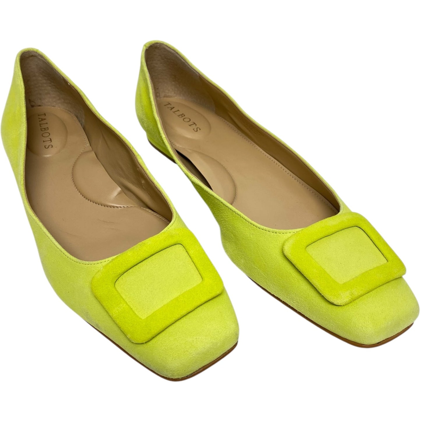 Shoes Flats By Talbots In Yellow, Size: 10