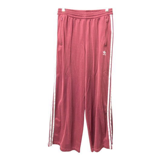 Athletic Pants By Adidas In Maroon, Size: M