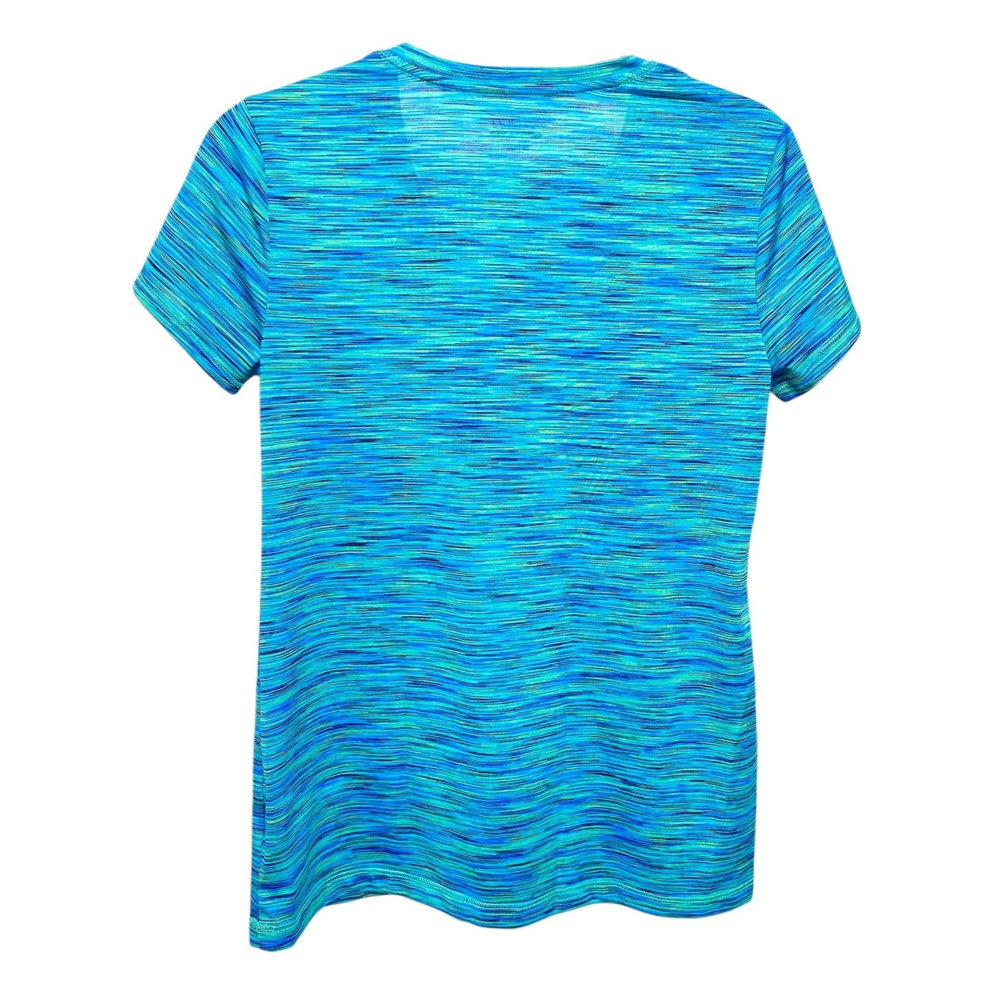 Athletic Top Short Sleeve By Bcg In Aqua, Size: M