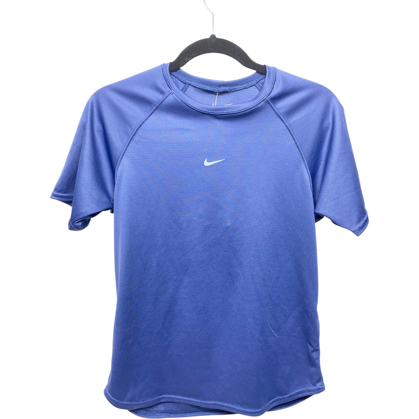 Athletic Top Short Sleeve By Nike Apparel In Blue, Size: M