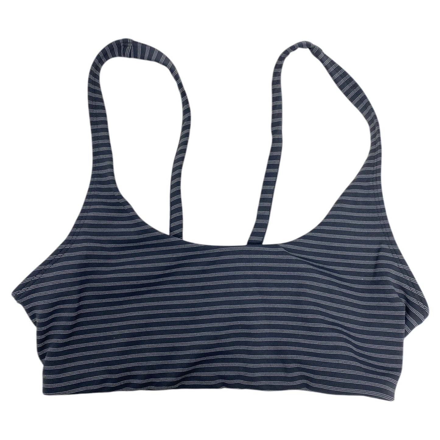 Athletic Bra By Vuori In Black & Grey, Size: Xs