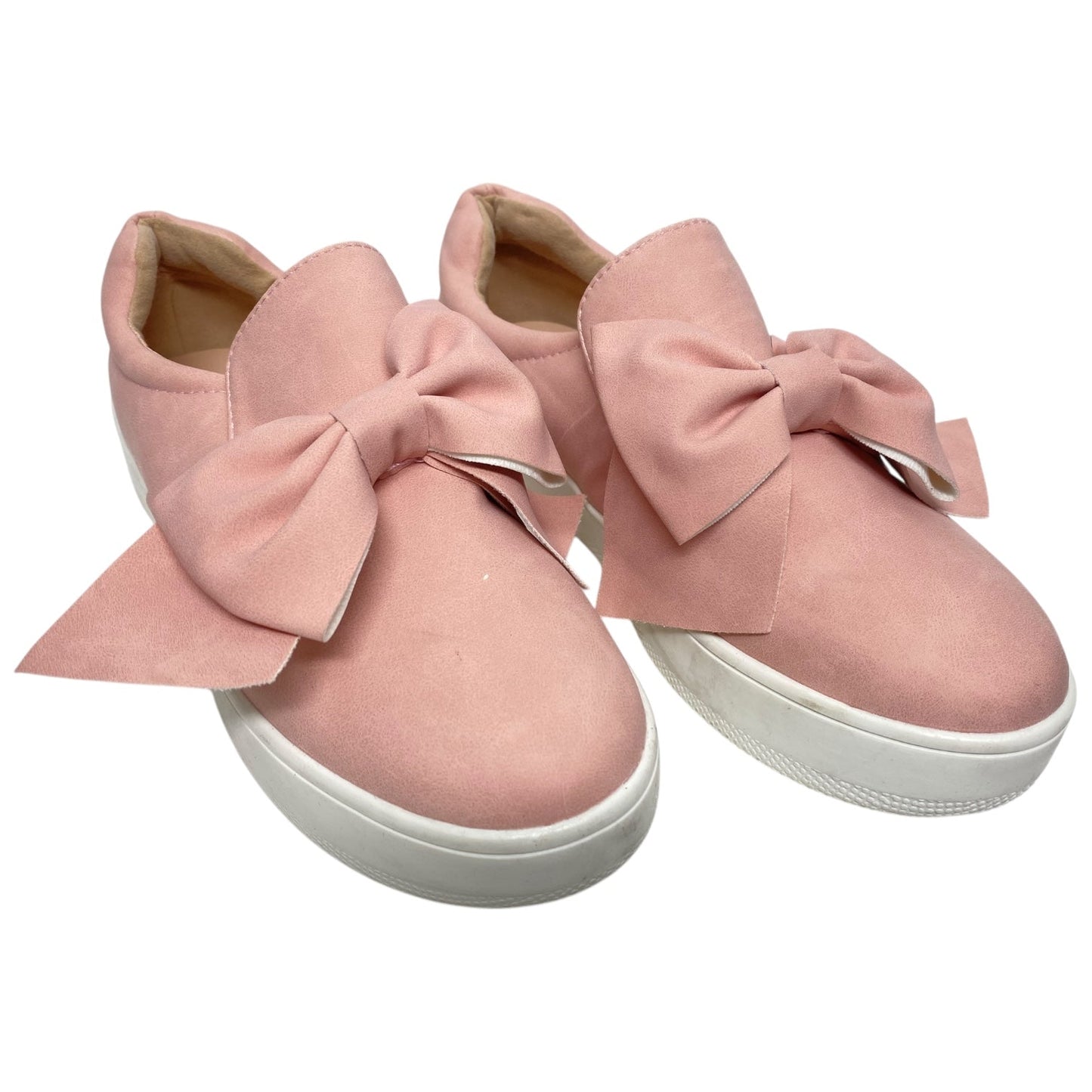 Shoes Sneakers Platform By Clothes Mentor In Pink, Size: 8