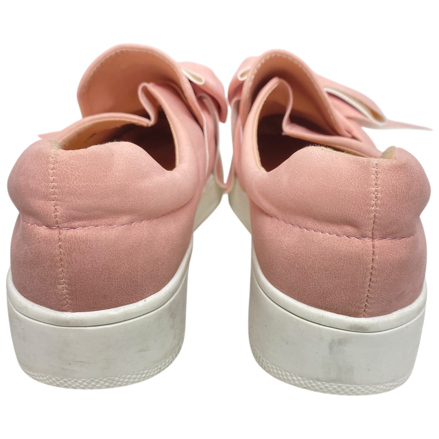 Shoes Sneakers Platform By Clothes Mentor In Pink, Size: 8