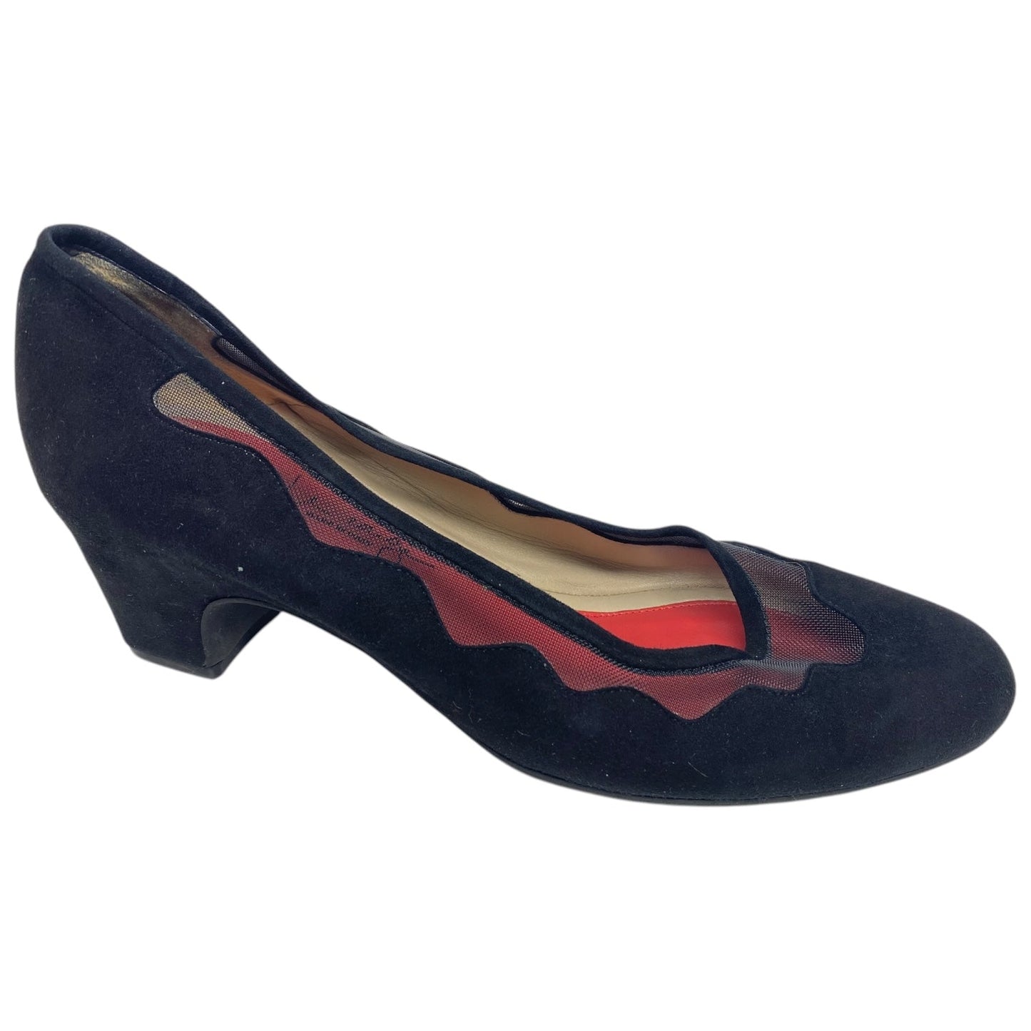 Shoes Heels Block By Pas de Rouge In Black, Size: 9