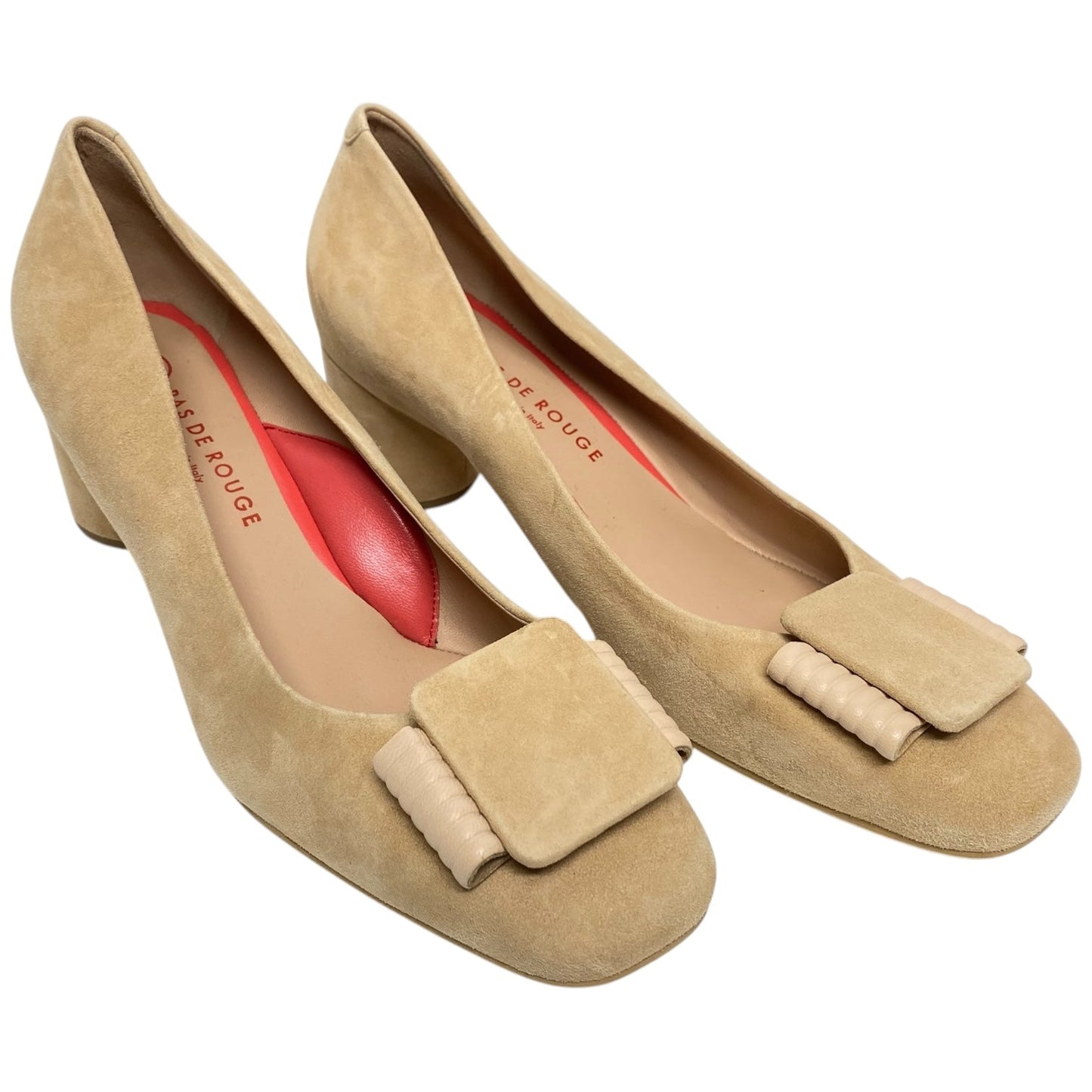 Shoes Heels Block By Clothes Mentor In Tan, Size: 9