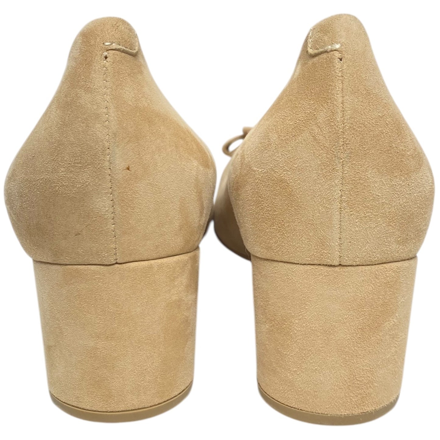 Shoes Heels Block By Clothes Mentor In Tan, Size: 9