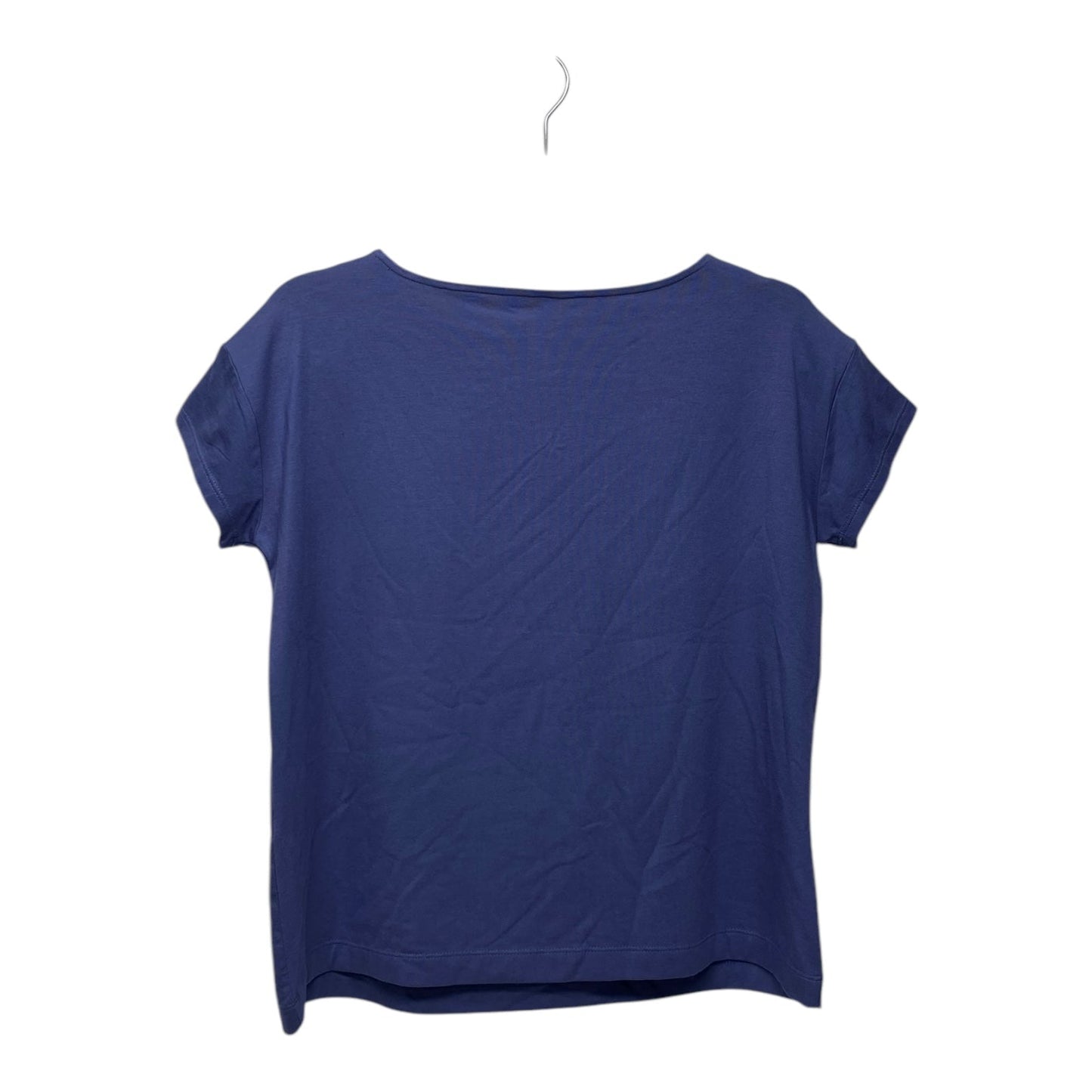 Top Short Sleeve Basic By J. Jill In Blue, Size: Xsp