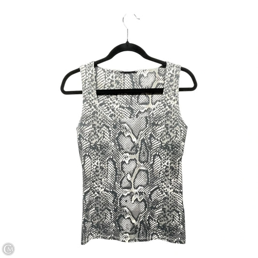 Tank Top By Zara In Snakeskin Print, Size: M