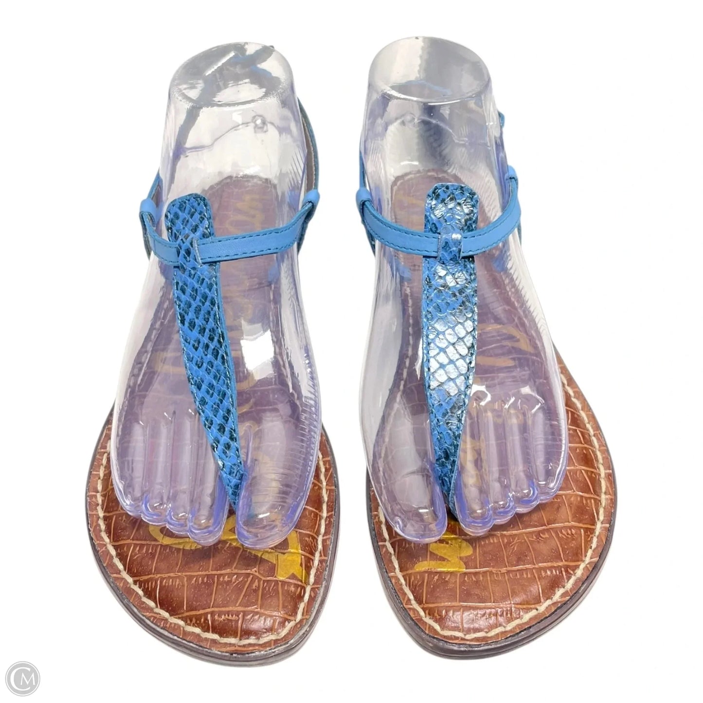 Sandals Flats By Sam Edelman In Blue, Size: 7