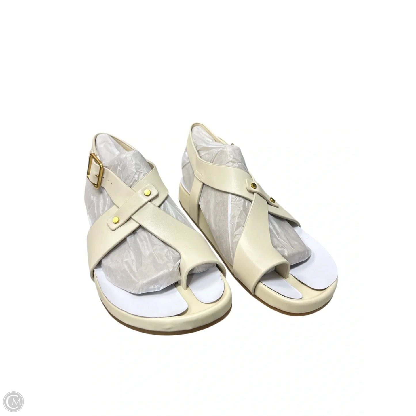 Sandals Flats By Franco Sarto In Cream, Size: 7