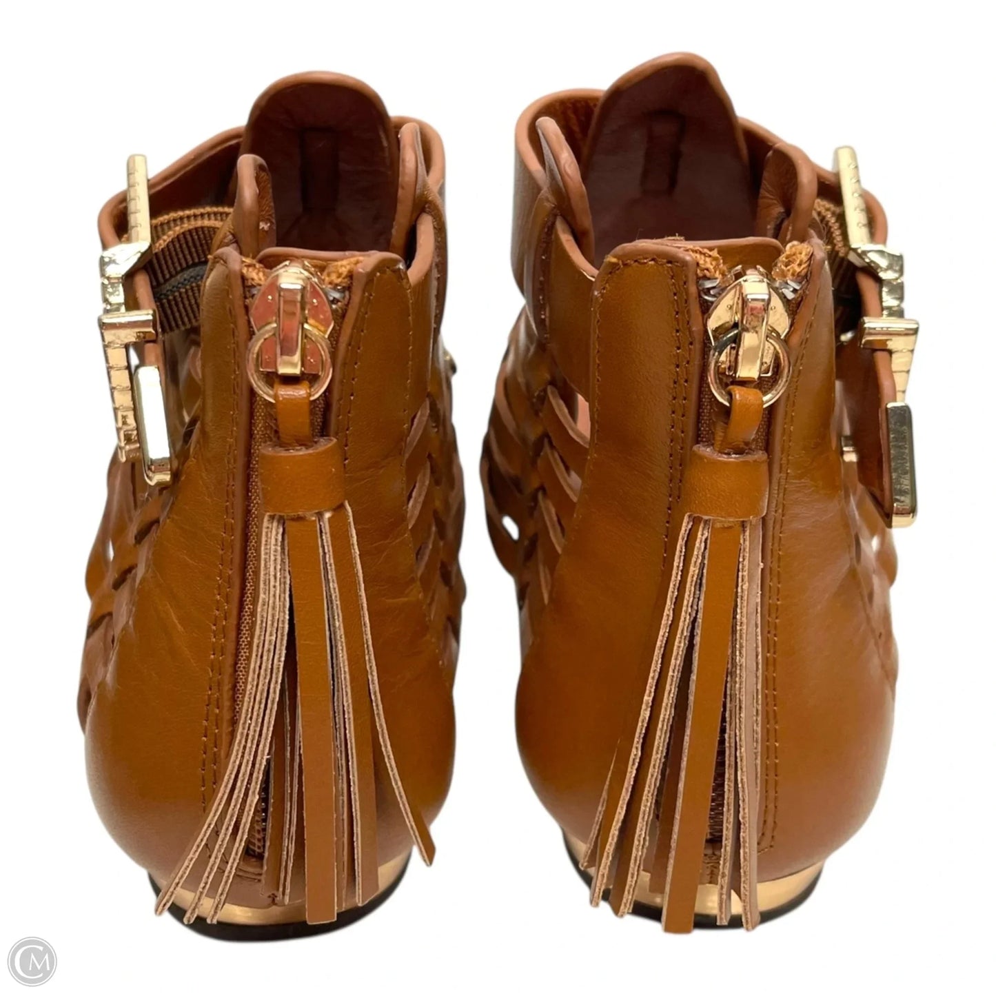 Sandals Flats By IVY KHIRZNER  In Brown, Size: 6