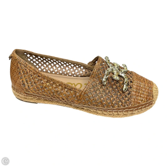 Shoes Flats By Sam Edelman In Brown, Size: 9